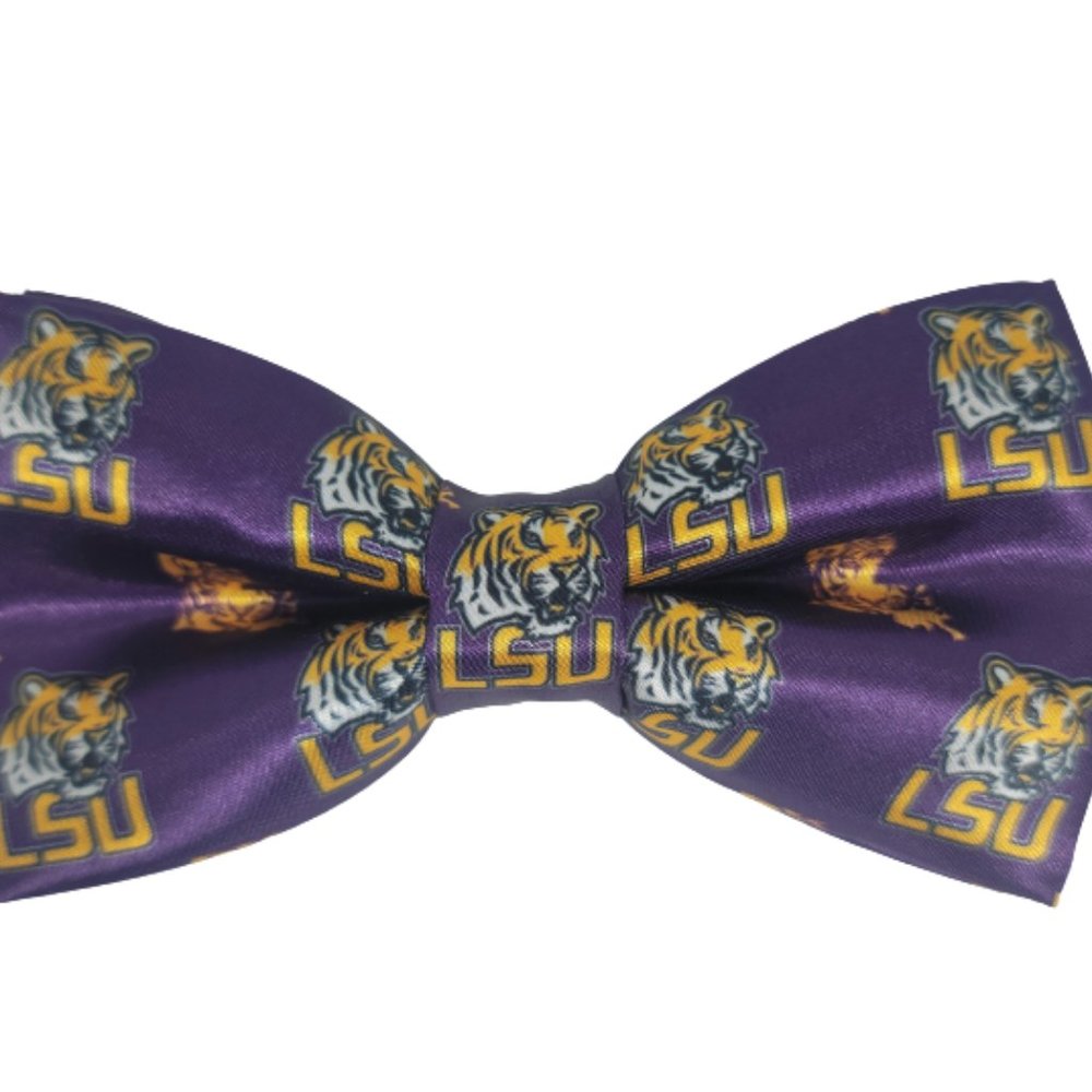 LSU bow tie ,New! bow Men , Louisiana State